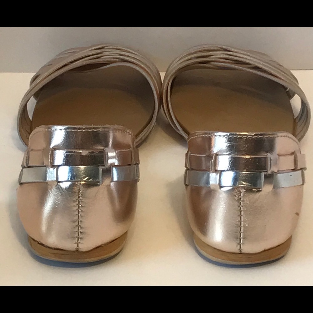 ASOS flats , shoes shiny size USA 8 UK 6 - Picture 7 of 10